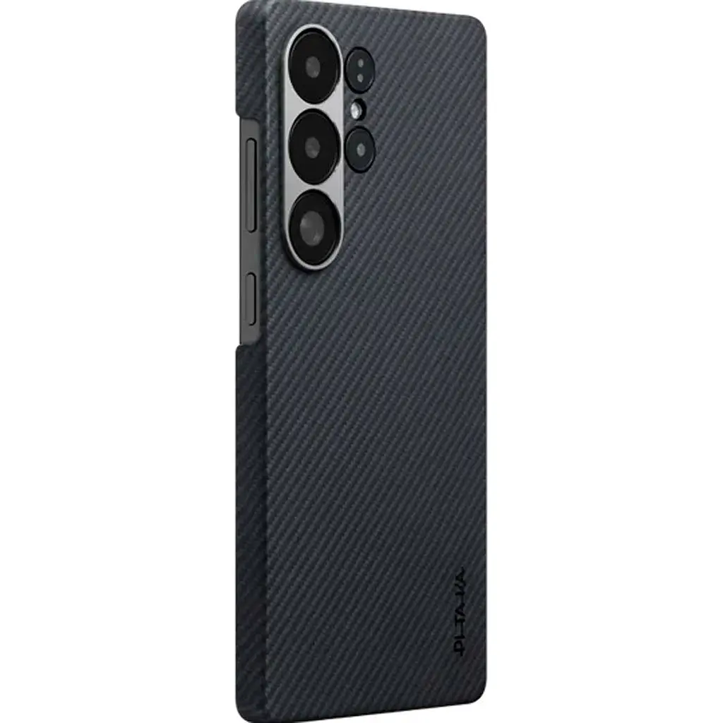 Чохол Pitaka MagEZ Ultra-Slim Classic Twill 600D для Samsung Galaxy S25 Ultra Black/Grey (KS2501U) [128411] - фото 2