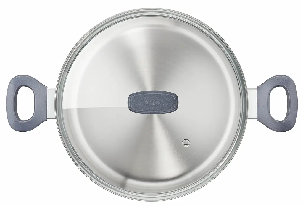 Кастрюля Tefal Daily Cook с крышкой 24см нержавеющая сталь алюминий бакелит kuh0014704 - фото 4