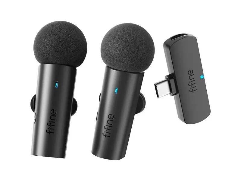 Мікрофон для смартфона Fifine M8 Wireless - фото 2