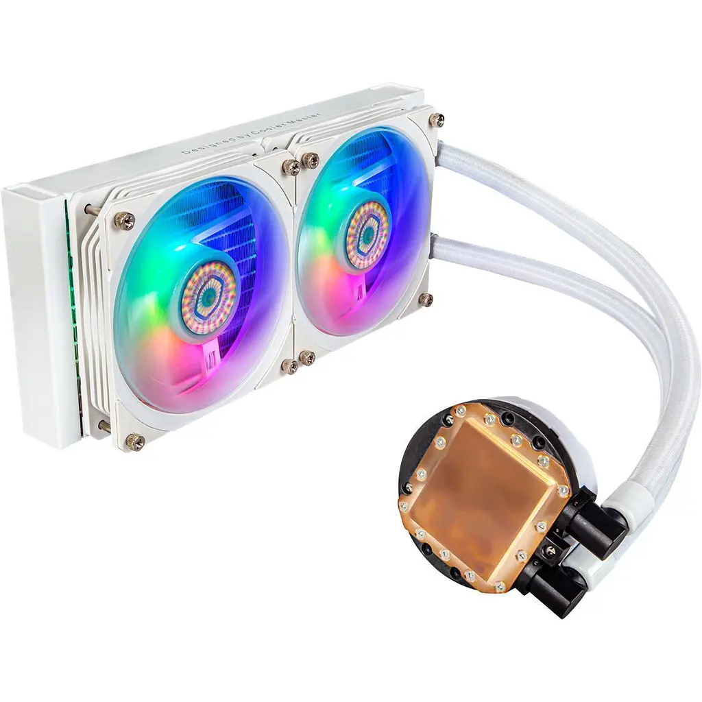 Система водяного охолодження Cooler Master MasterLiquid PL240 Flux White Edition (MLY-D24M-A23PZ-RW) UA [143811] - фото 2