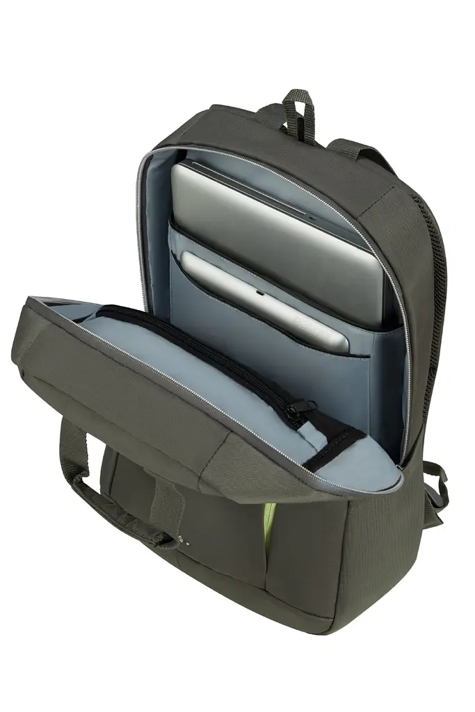 Рюкзак 14.1" Samsonite GUARDIT CLASSY GENMETAL GREEN 38x27x14,5 KH1*24004 - фото 3