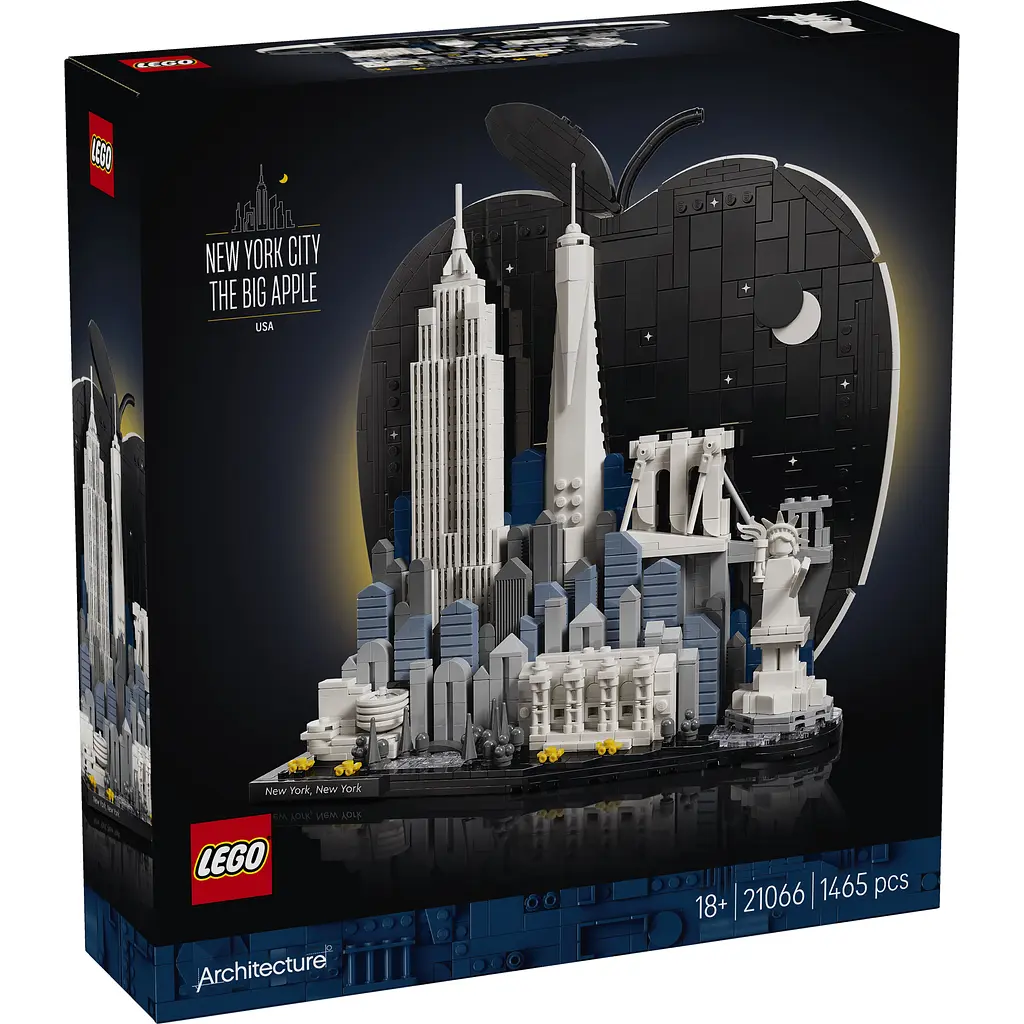 Конструктор LEGO Architecture Нью-Йорк - Велике яблуко (21066) - фото 3
