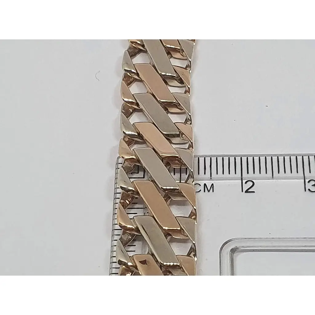 Золотий чоловічий браслет Родинні коштовності. 1520091 21,5 - фото 4