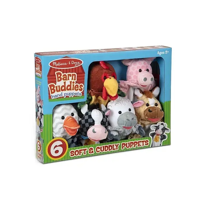 Великий ляльковий театр Melissa&Doug Ферма 6 шт. (MD9121) - фото 2
