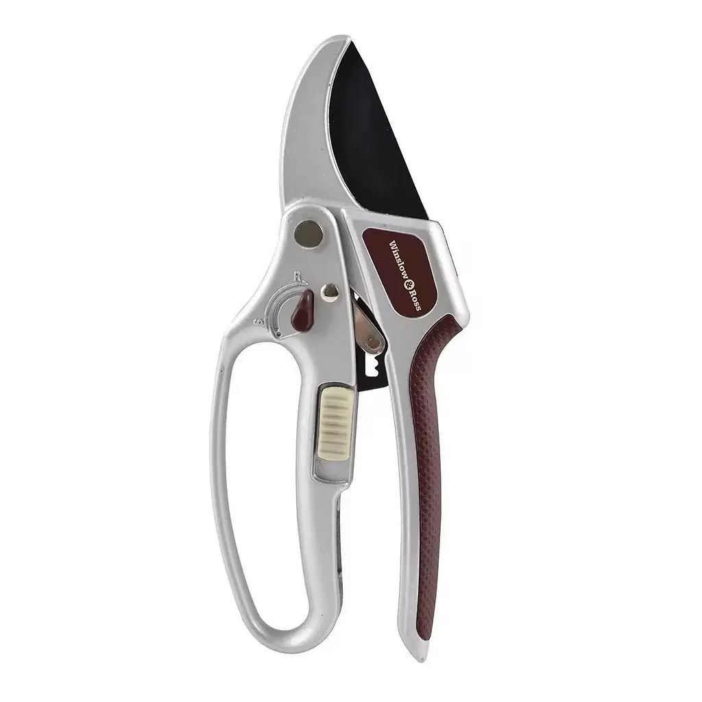 Профессиональный садовый секатор Winslow&Ross 12106 с храповым механизмом для обрезки деревьев, кустов и роз - фото 2