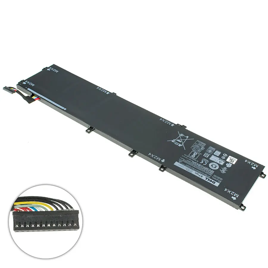 Акумулятор для ноутбука Dell 6GTPY (XPS 15 9550 (ВЕРСІЯ 2), 9560, 9570) 11.4V 8333 mAh 97Wh Black - фото 2
