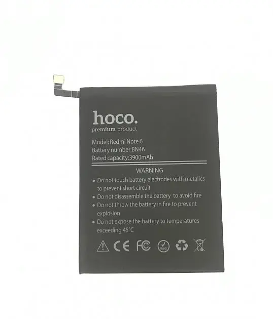 Аккумулятор оригінал Hoco Xiaomi BN46 Redmi 7/ Redmi Note 6/ Redmi Note8 - фото 2