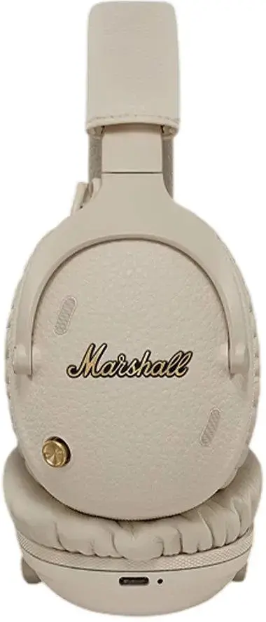 Навушники з мікрофоном Marshall Monitor III A.N.C Cream (1009077) - фото 5