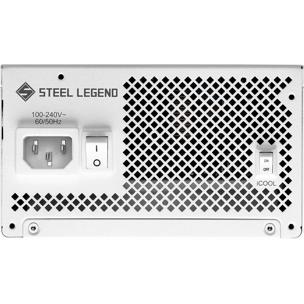 БЖ 850W ASRock SteelLegend White SL-850GW ATX 3.1 135mm, 80+ Gold, Fully Modular, Retail (SL-850GW) - фото 5