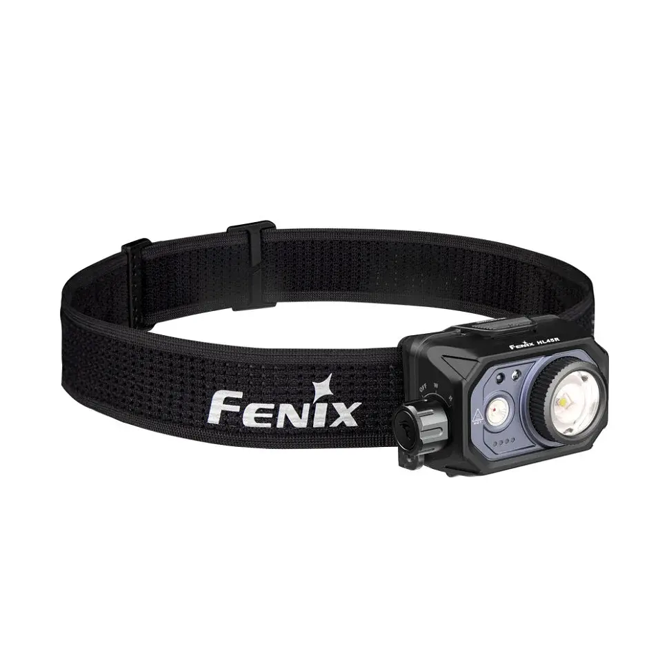 Налобний ліхтар Fenix HL45R LED 1000 лм, алюмінієвий, чорний - фото 2