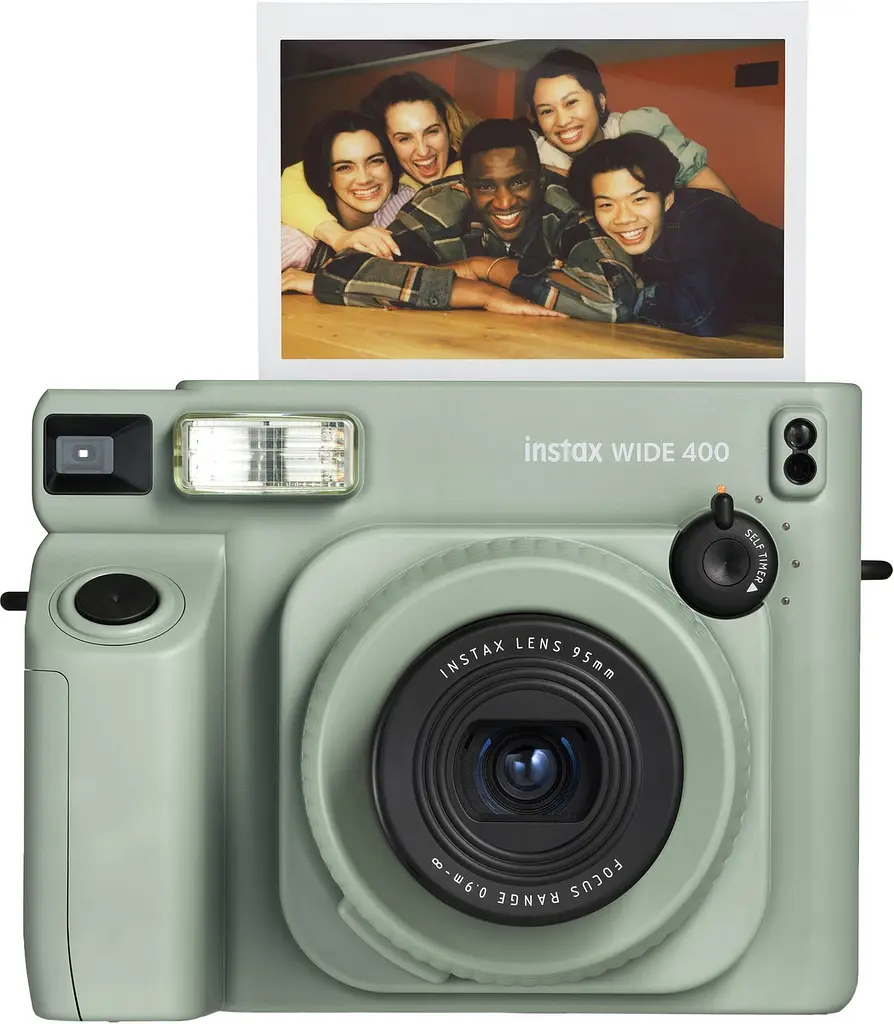 Набор камера Fujifilm Instax Wide 400 Фотобумага 20 шт. Прозрачный чехол, Фотоальбом на 64 фото - фото 2