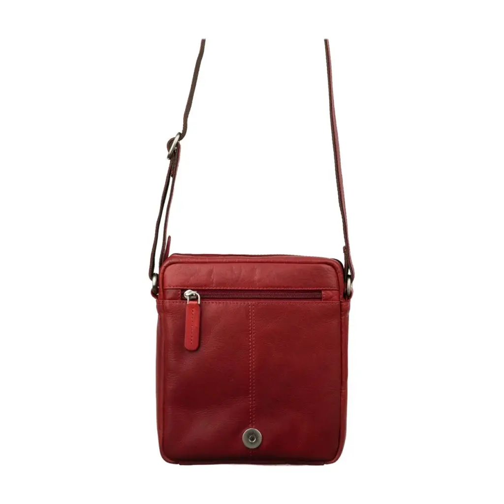 Сумка Visconti S7 Messenger Bag A5 Lee Red (S7 RED) - фото 5