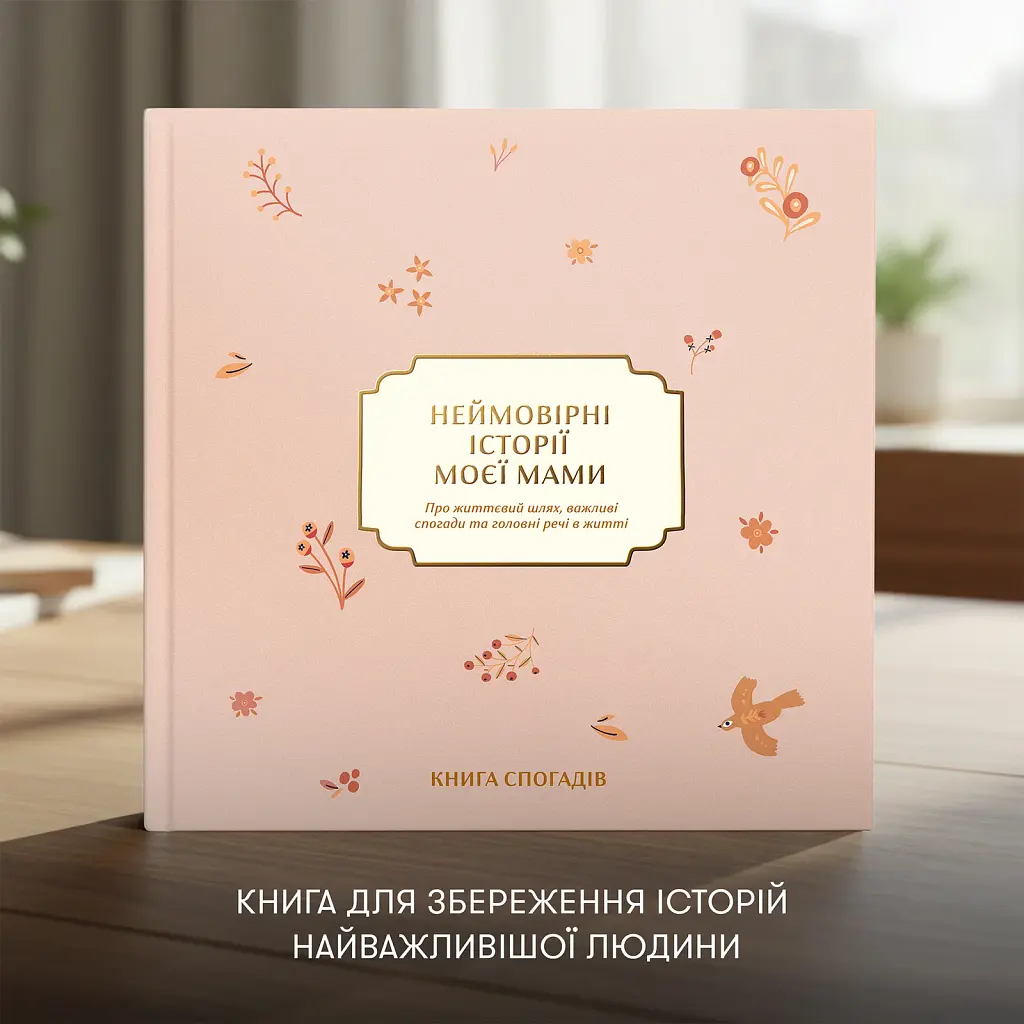 Книга спогадів «Неймовірні історії моєї мами» світла - фото 3