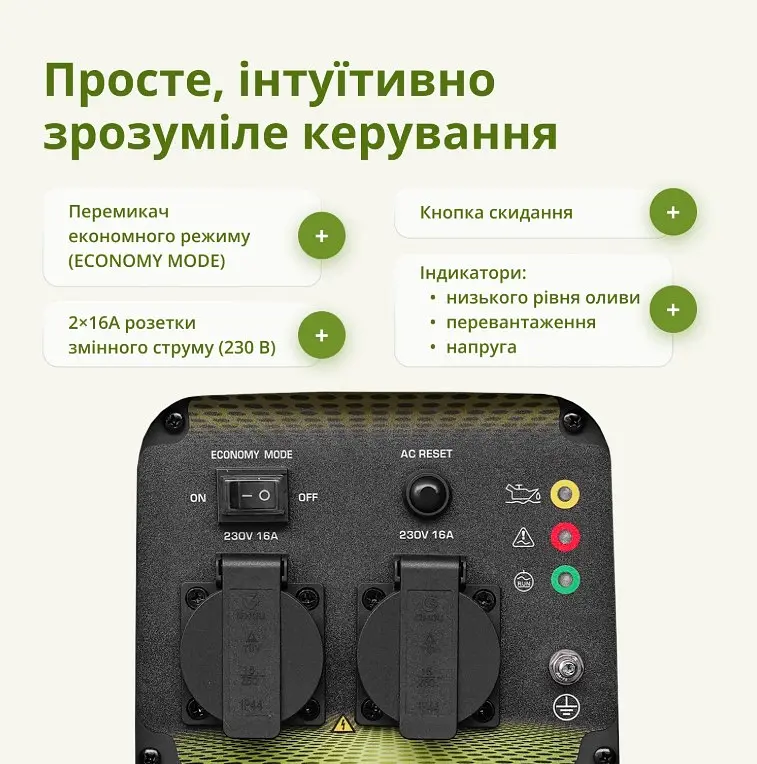 Инверторный генератор Konner&Sohnen Basic 3/3.3 кВт KSB 33i S - фото 9