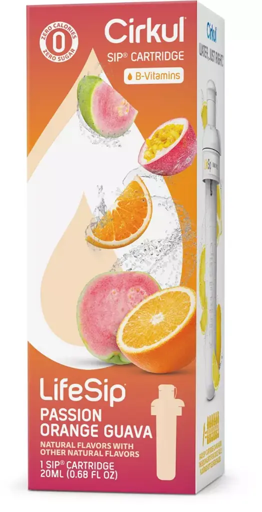 Картридж для напоїв Cirkul LifeSip зі смаком маракуї, апельсина та гуави 1 шт - фото 3