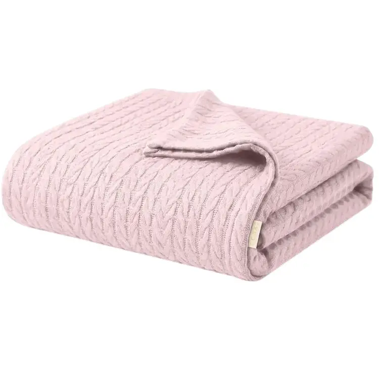 Плед покривало Cosas Petal Knitted Braid 230х240 см косичка (Blanket_11-1Petal_KnittedBraid_230x240)