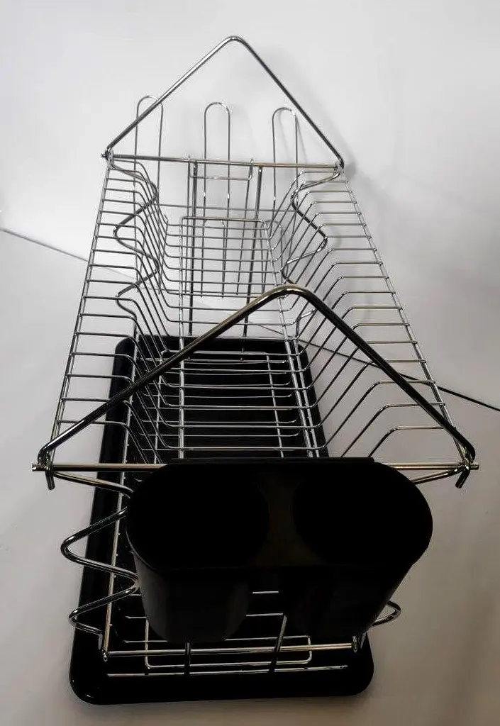 Сушіння для посуду Dish Rack WL 2607 C Silver - фото 3