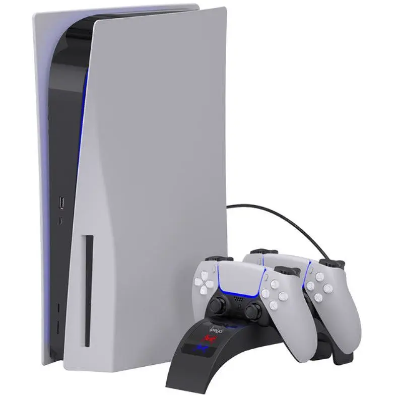 Заряджання для джойстиків PS5 DualSense — зарядна станція Ipega 745016 - фото 4