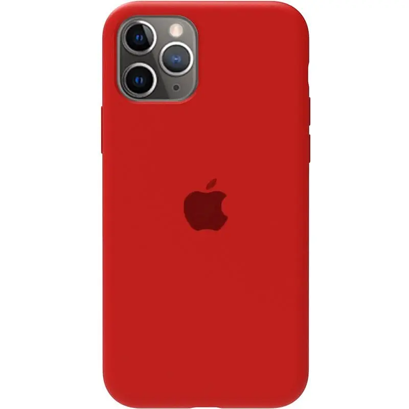 Чохол-накладка Toto Silicone Full Protection Case Apple iPhone 11 Pro Red - фото 2