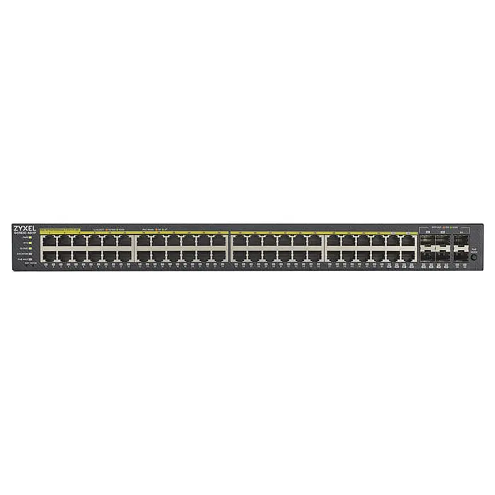 Комутатор Zyxel GS1920-48 v2, 50-Port Gigabit Smart Managed NebulaFlex (GS1920-48V2-EU0101F) - фото 2