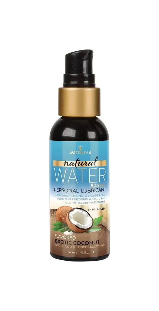 Лубрикант на водній основі Sensuva Natural Water-Based Exotic Coconut, 57 мл