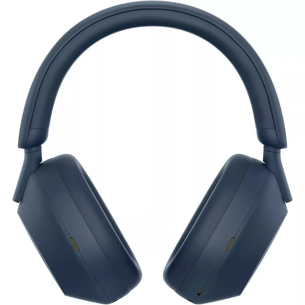 Наушники Over-ear WH-1000XM5 BT 5.2, ANC, Hi-Res, AAC, LDAC, Wireless, Mic, Синий Sony teh0013177 - фото 4