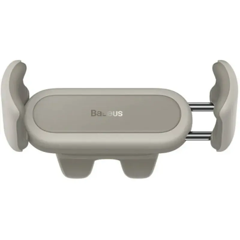 Універсальний автотримач Baseus 4.7-6.7" Steel Cannon 2 (на решітку) creamy-white (SUGP000002) - фото 4