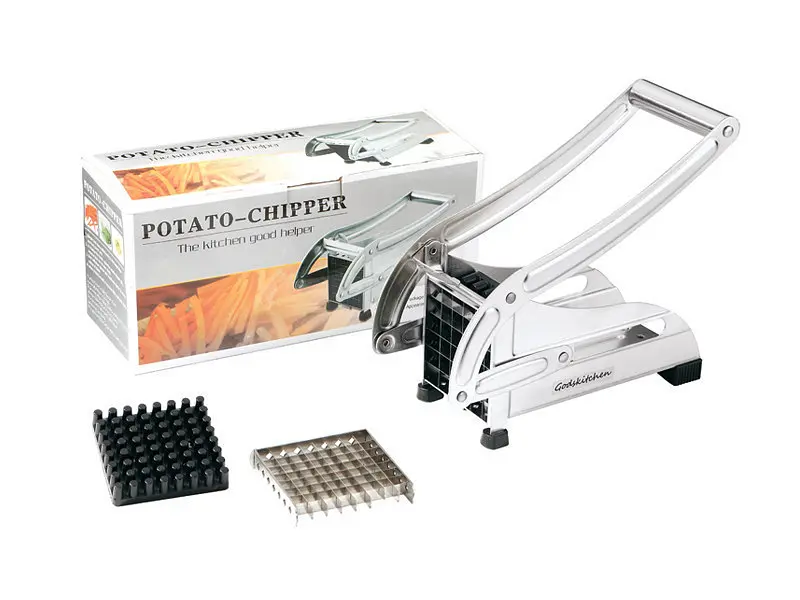 Машинка для нарізування картоплі соломкою Potato Chipper | картоплерізання | овочерізка | мультирізка - фото 4