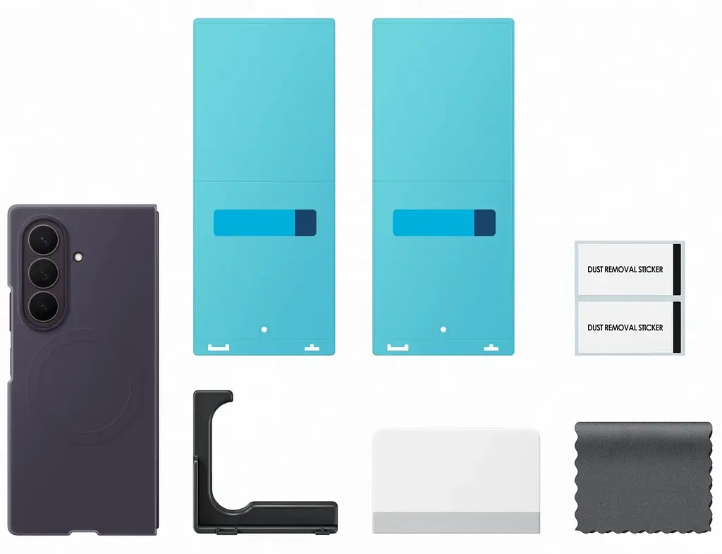Чохол Samsung Fold 8 Ultra Silicone Magnet Case EF-EF976CVEGUA Violet (7292274) - фото 3