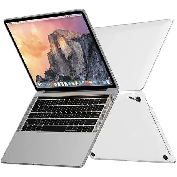 Пластикова накладка (верх та низ) WiWU ISHIELD Hard Shell Ultra Thin для Apple MacBook Air 13.6` M2/M3/M4 (2022-2025) Transparent [157070] - фото 2