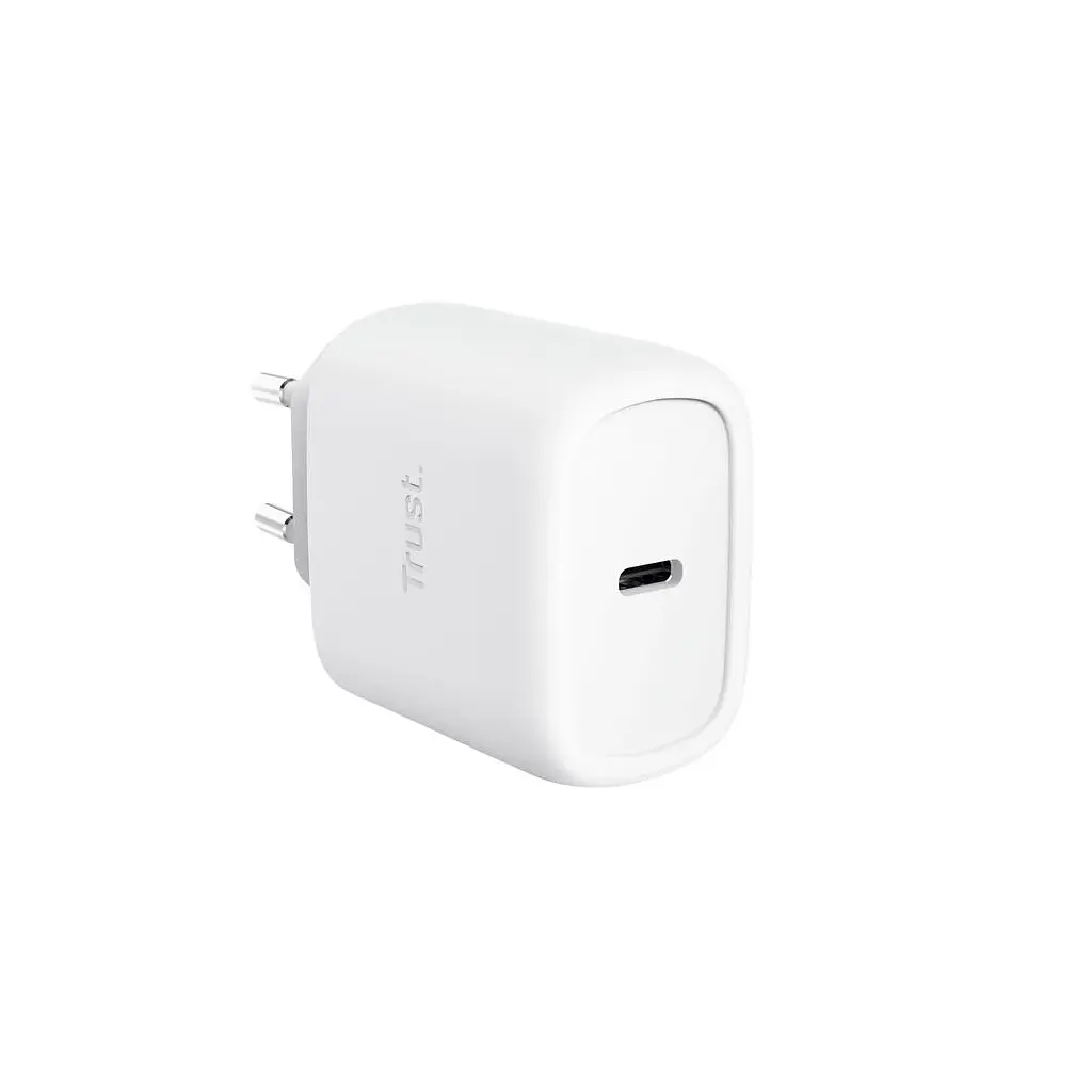 Зарядний пристрій Trust USB-C 45 Вт GaN PD/PPS білий (25522_TRUST) - фото 2