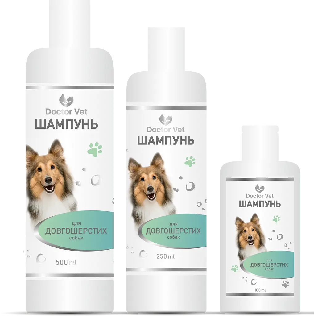 Шампунь для довгошерстих собак Doctor Vet 100 мл - фото 4