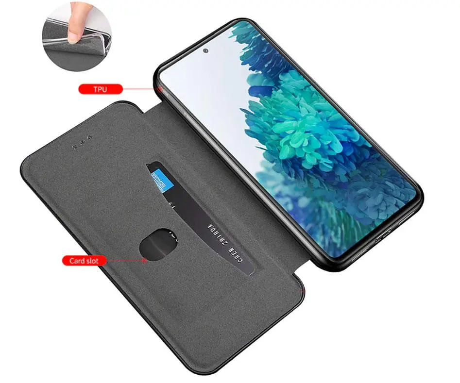 Чохол-книжка Primolux Besus для смартфона Samsung Galaxy S20 FE (SMG780) Black - фото 3
