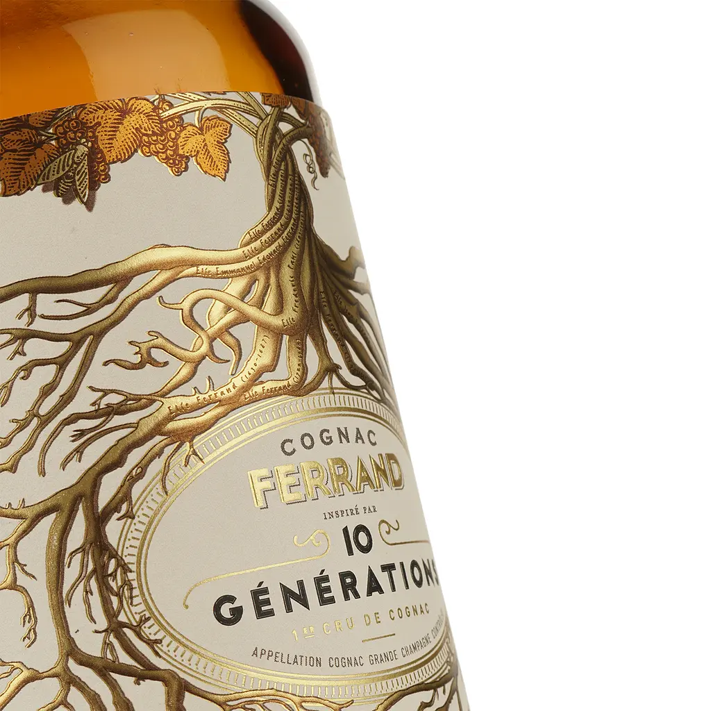 Коньяк Cognac Ferrand 10 Generations 1-er Cru de Cognac Grande Champagne 46% 0.5 л в подарочной упаковке - фото 4