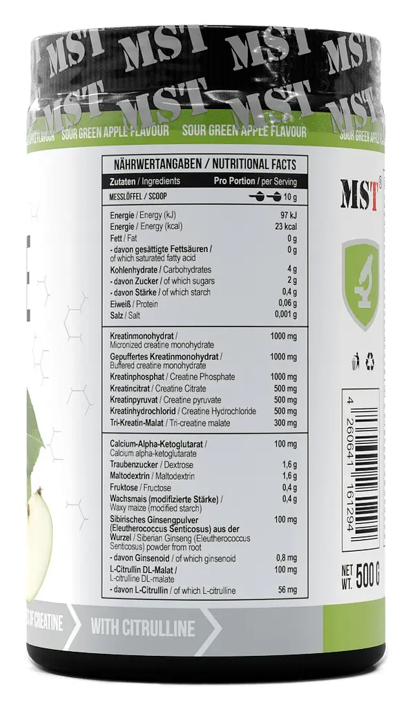 Комплекс Креатин MST Nutritionів 7в1 Creatine Kick - 500 г - фото 2