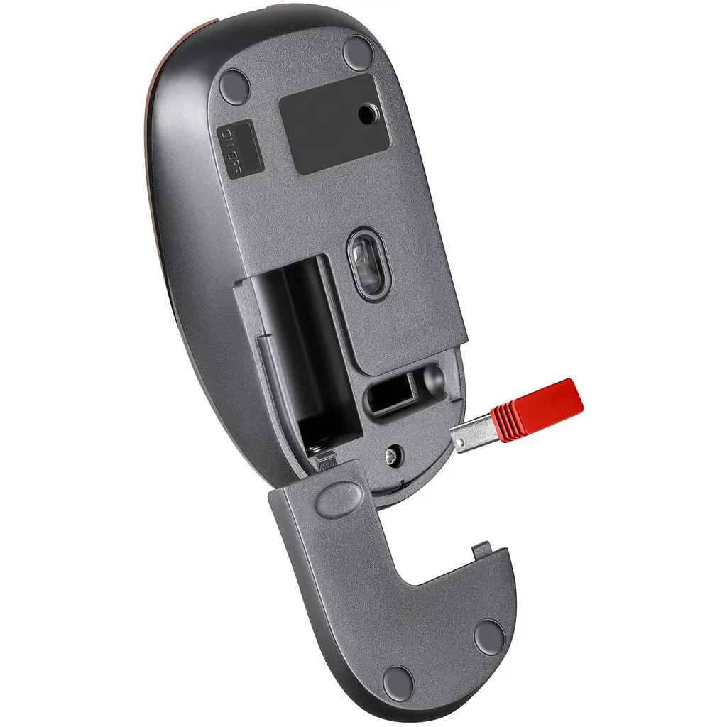 Мишка Defender Wave MM-995, бездротова, 4 кн. до 1600 dpi, безшумна, бронза - фото 8