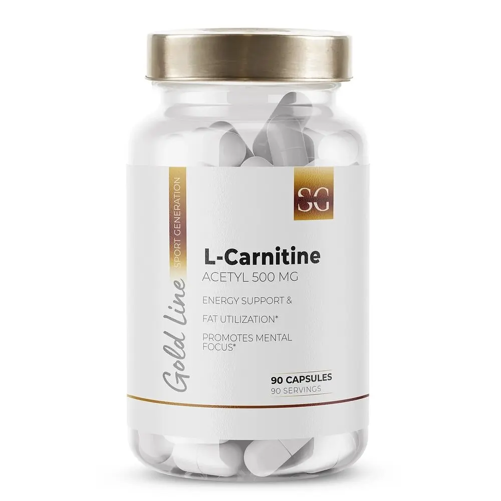 Ацетил-L-карнітин Sport Generation Healthy Line Acetyl-L-Carnitine 500 mg, 90 капсул