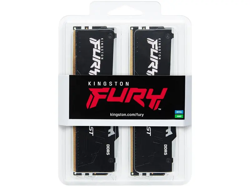 Модуль пам'яті Kingston FURY 32 GB (2x16GB) DDR5 5600 MHz Beast RGB (KF556C40BBAK2-32) - фото 5