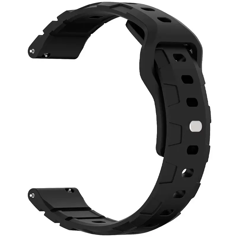 Ремінець Defense 22mm Smart Watch Samsung Galaxy Watch/Amazfit/Huawei Black (00000077070_2) - фото 2