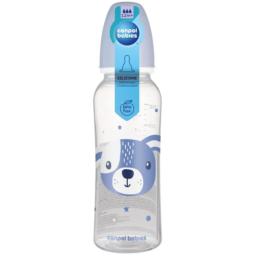 Пляшечка Canpol Babies Cute Animals 250 мл. (11/841_blu) - фото 3