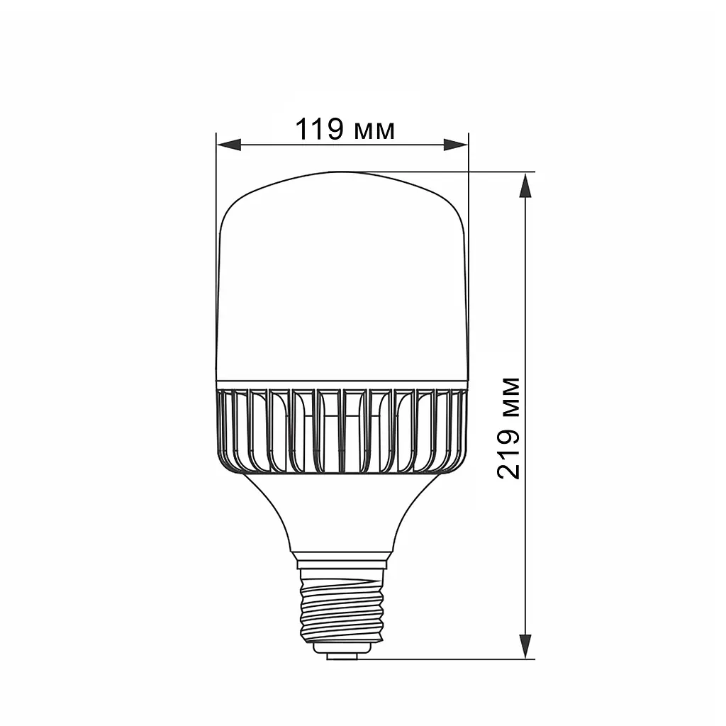 LED-лампа Videx A118 50W E40 5000K (24310-000) - фото 3
