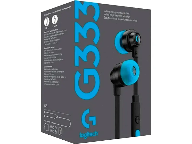Навушники Logitech G333 Black (981-000924) - фото 5