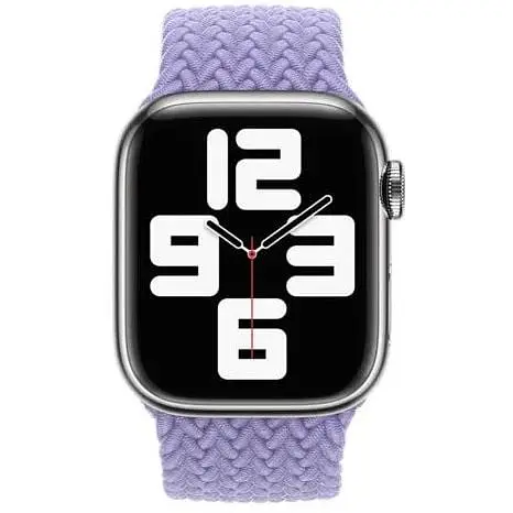 Ремінець CasePro Braided Solo Loop English Lavender Size M для Apple Watch 45mm/44mm/42mm - фото 2