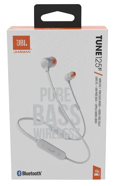 Навушники JBL TUNE 125BT White (JBLT125BTWHT) - фото 2