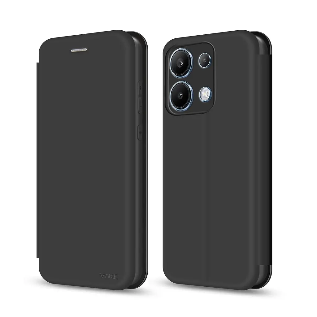 Чохол-книжка MAKE Xiaomi Redmi Note 13 4G Flip Black