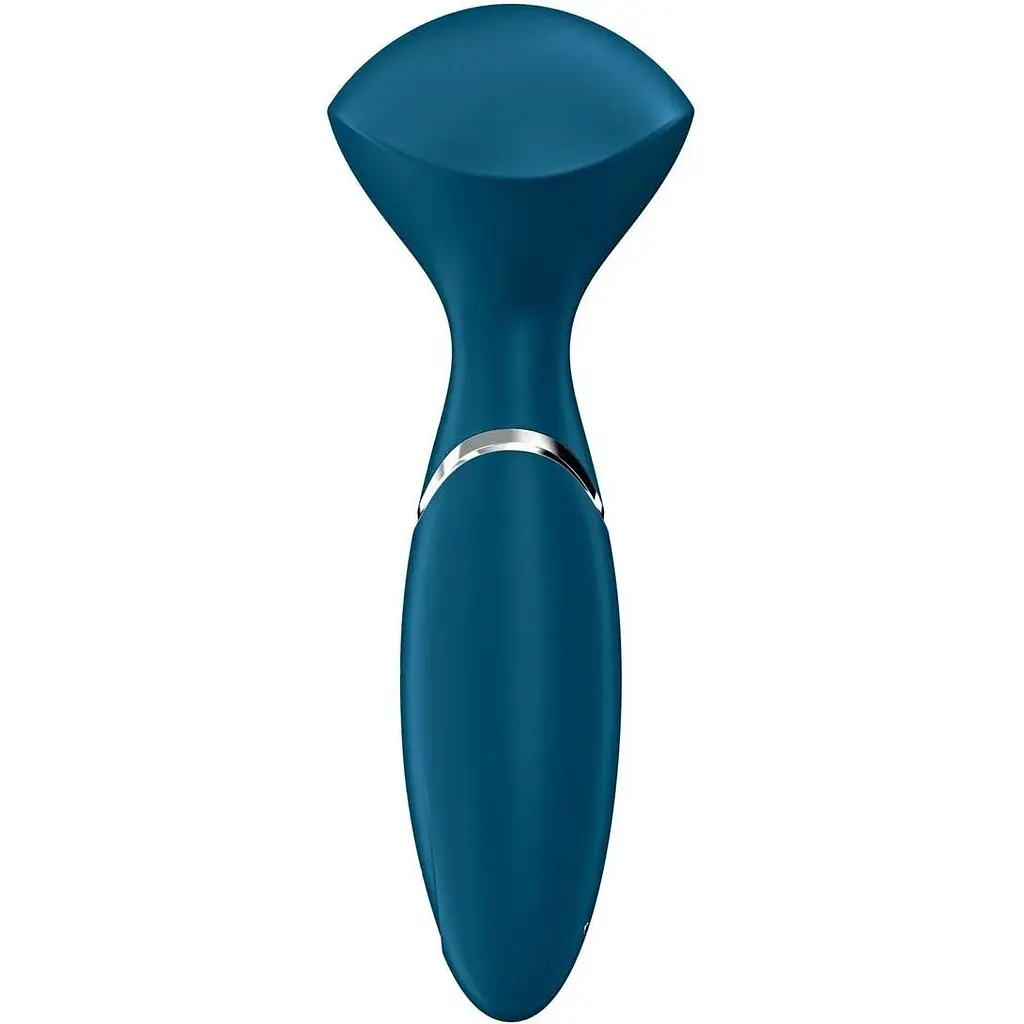 Вібромасажер Satisfyer Mini Wand-er Синій - фото 4