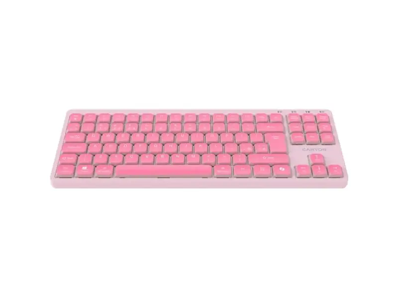 Клавіатура Canyon OnType 10 Pink (CNS-HKB10P) - фото 4