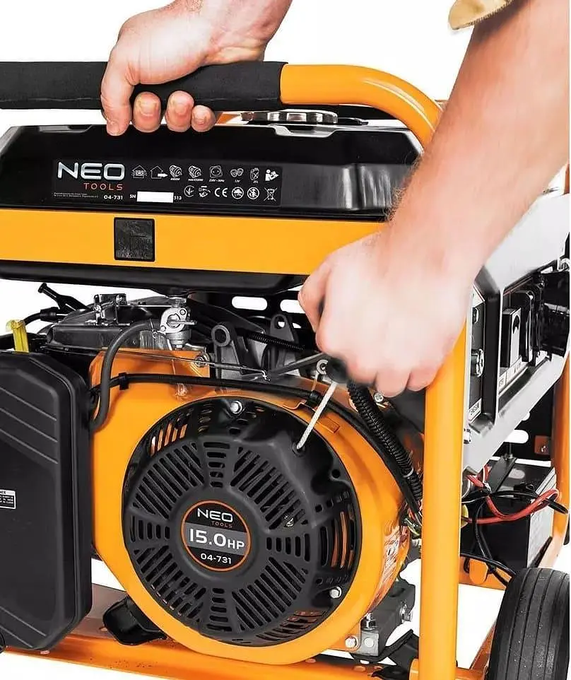 Генератор Синхронний Neo Tools / 2800 Вт / Бензин (04-731) - фото 6