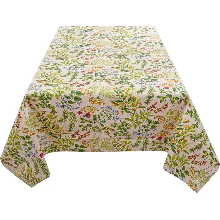 Скатертина водовідштовхувальна Lefard Home Textile Willow verde 140х180 см (715-305) - фото 4