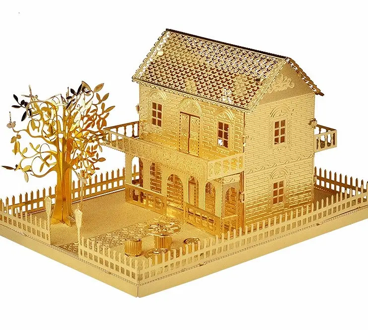 Колекційна модель PIECECOOL XiaomiNI VILLA, GOLD VERSION P028-G - фото 2